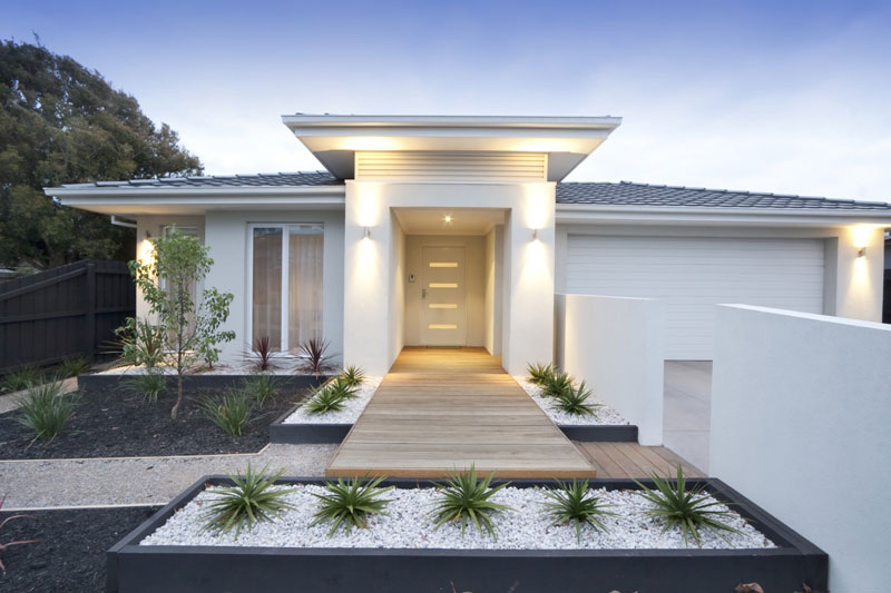 exterior house painters adelaide a white painted house